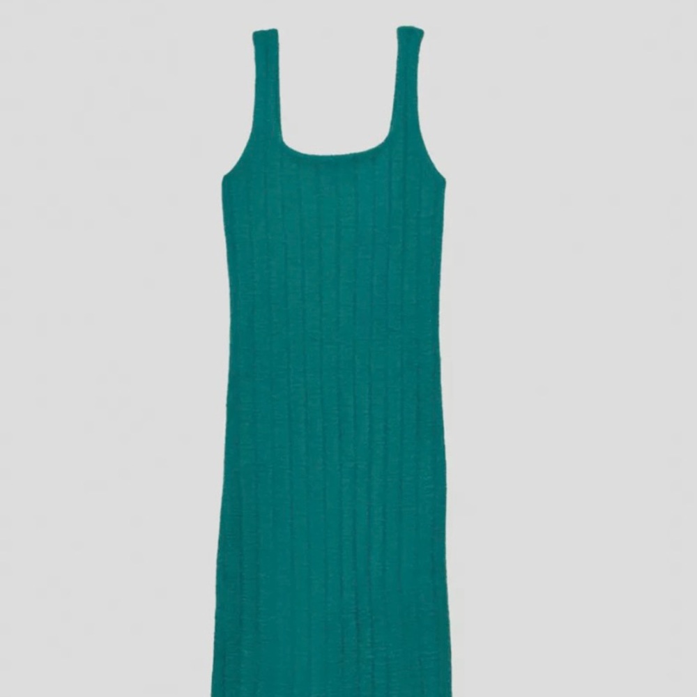 NWT TWO PIECE SET - Aritzia Wilfred Midi Tank Dress and matching Cardigan